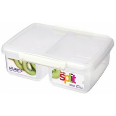 Sistema Контейнер двойной KLIP IT Accents 61720, 23.7x17.5 см, белый