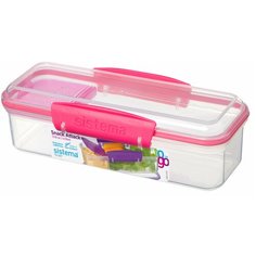 Sistema Контейнер с разделителем TO GO 21479, 19x8 см, красный