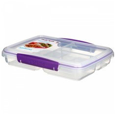 Sistema Контейнер для продуктов To Go Multi Split 21560, 17.3x23.3 см, violet