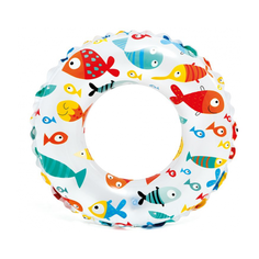 Надувной круг Рыбки, диаметр 51 см, арт. 59230-рыб, Intex
