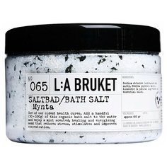 L:A BRUKET Соль для ванн Mynta 065, 450 г
