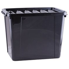 Ящик "FULL BLACK" 25 л. (черный) Полимербыт