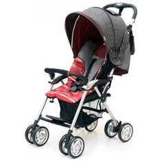 Прогулочная коляска Jetem Elegant, Dark grey/red