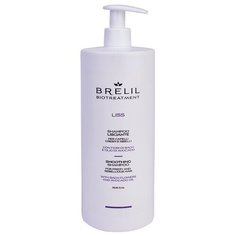 Brelil Professional шампунь BioTreatment Liss Smoothing разглаживающий для непослушных волос с маслом авокадо, 1 л