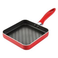 Сковорода-гриль Tescoma Presto Mini 594004, 14х14 см, красный