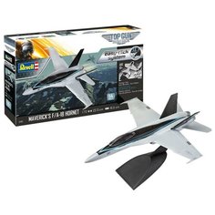 Revell Сборная модель Американский палубный истребитель-бомбардировщик Ф/A-18E Хорнет "Toп Ган", 1:72