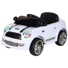Электромобиль TM CITY-RIDE, машина детская на аккумуляторе с пультом управления,машинка детская для малышей на радиоуправлении, для детей. 6V4AH*1, свет, звук мр3, индикатор заряда, 99*50*53см. Цвет - белый.
