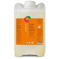 Orange Power Cleaner средство для удаления жирных загрязнений с маслом апельсиновой корки Sonett, 5 л