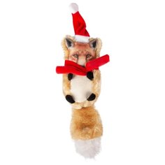 Игрушка для собак DUVO+ мягкая "Новогодняя лиса", оранжевый, 43х10х5см (Бельгия)