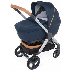 Универсальная коляска Chicco StyleGo Up Crossover (2 в 1), iconic blue