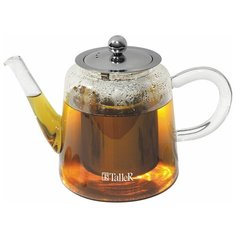 Taller Заварочный чайник Эрилл TR-1375 1 л, прозрачный