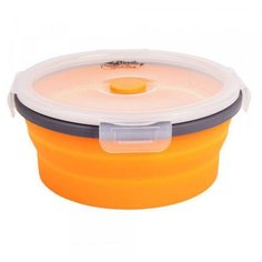 Контейнер Tramp складной с крышкой-защелкой (оранжевый , 800мл)