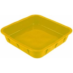 Форма для выпечки TalleR TR-6210, квадратная желтая