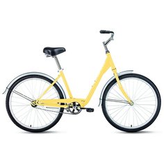 Городской велосипед FORWARD Grace 26 1.0 (2021) бежевый 17" (требует финальной сборки)