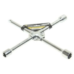 Ключ баллонный крестообразный 17х19х21мм 1/2" L=350мм усиленный (ст.арт.ER-34411) ЭВРИКА