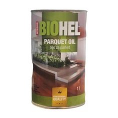 Масло-воск Helios Biohel Parquet Oil, прозрачный, 1 л, 1 шт.