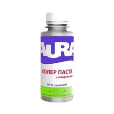 Колеровочная паста Aura универсальная №12 салатный 0.1 л