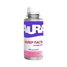 Колеровочная паста Aura универсальная №9 розовый 0.1 л