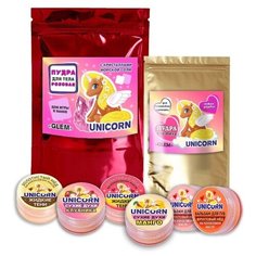 Набор детской декоративной косметики для девочек PINK LOVE UNICORN BOX 2 ГЛЭМ