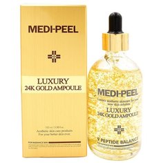 Сыворотка для лица с 24К золотом MEDI-PEEL Luxury 24K Gold Ampoule 100 мл.
