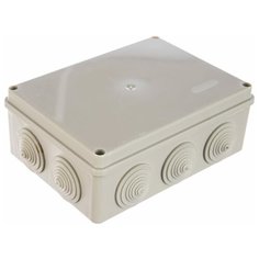 Коробка распаяч. для открытой проводки 80*80*50мм (квад.), 7 в*одов ( гермовводы), IP54 Урал ПАК