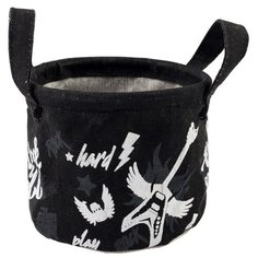 Этель Корзина Rock-n-Roll 14 x 12 см черный