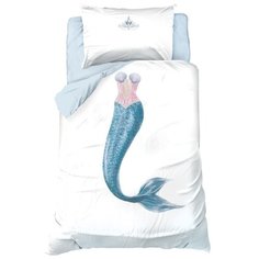 Постельное белье Этель 1,5-спальное, Fairy mermaid, 143*215 см, 150*214 см, 50*70 см, 1 наволочка, бязь