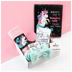 Набор подарочный "Волшебный набор" полотенце и акс 5516809 Этель