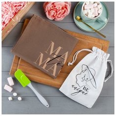 Набор подарочный "Make Magic" полотенце 40х73см, лопатка 6384077 Этель