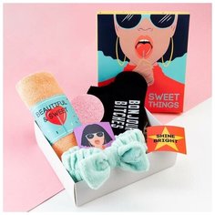 Набор подарочный "Sweet things" полотенце и акс 5516813 Этель