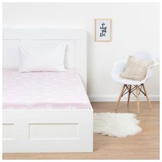 Простыня "Этель" Pink cat 150х214 см, 100% хлопок, бязь 7011947