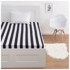 Простыня Этель "Полоски" 150*215±3 см, бязь, 100% хлопок