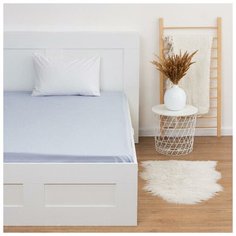 Простыня Этель Grey 1, 150х214 см, 100 % хлопок, поплин