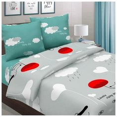 КПБ 1,5сп Традиция Такса 147х217, 150х220, 70х70 2шт, поплин, 110г/м хл100% La Pastel