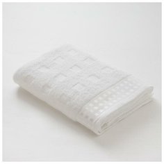 Полотенце махровое LoveLife "Square" 70*130 см, цв. молочный,100% хл, 360 гр/м2 5032095