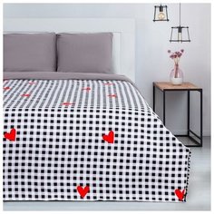 Покрывало "Этель" Big love, 150*215 см, 100% хлопок 5248197