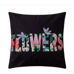 Наволочка декоративная Этель "Flowers" 40 х 40 см, 100% п/э 4966551