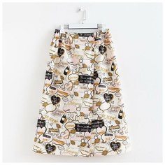 Полотенце банное Этель "Девичник" парео 80х144см, вафля 200г/м2, 100% хл 5928219