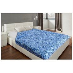 Пододеяльник 1,5сп Экономь и Я 147*210±3 "Нежность" цв.синий, 100% хлопок, бязь, 100гр/м2 5040960