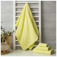 Полотенце махровое Экономь и Я 50*90 см, ванильное мороженое 100%хл, 360 г/м2 6301006