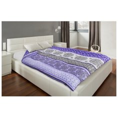 Пододеяльник 1,5сп Экономь и Я 147*210±3 "Нежность" цв.фиолетовый, 100%хлопок,бязь,100гр/м2 5040955