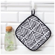 Прихватка "Этель" Марокко 19х19см,100% х/л, репс 210 г/м2 5511188