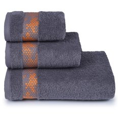 Полотенце махровое ДМ-Люкс "Element"70x130см. цвет: серый