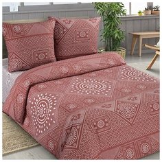 КПБ 2сп Традиция Узор 175х217, 180х220, 70х70см 2шт, поплин 110г/м хл100% La Pastel