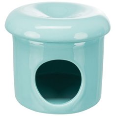 Керамический домик для мышей, ф 12 X 10 см, бирюза Trixie