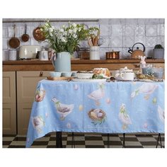 Скатерть "Этель" Пасхальные радости 220х147 см, 100% хл, саржа 190 гр/м2 4682714