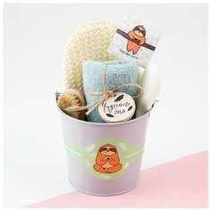 Набор подарочный "Чудесного дня" полотенце и акс 4686470 Этель