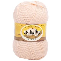 Пряжа Adelia "LUCAS" 70% шерсть, 30% акрил №27 св.бежевый - 5 мотков по 100 г