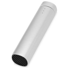 Портативное зарядное устройство "Мьюзик", 5200 mAh, серебристый Oasis