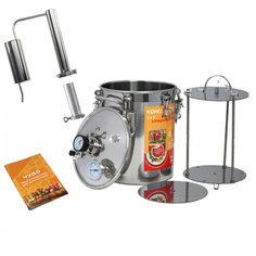 Автоклав-стерилизатор «Консерватор», 14л + надстройка «Аромат» для самогоноварения УЗБИ